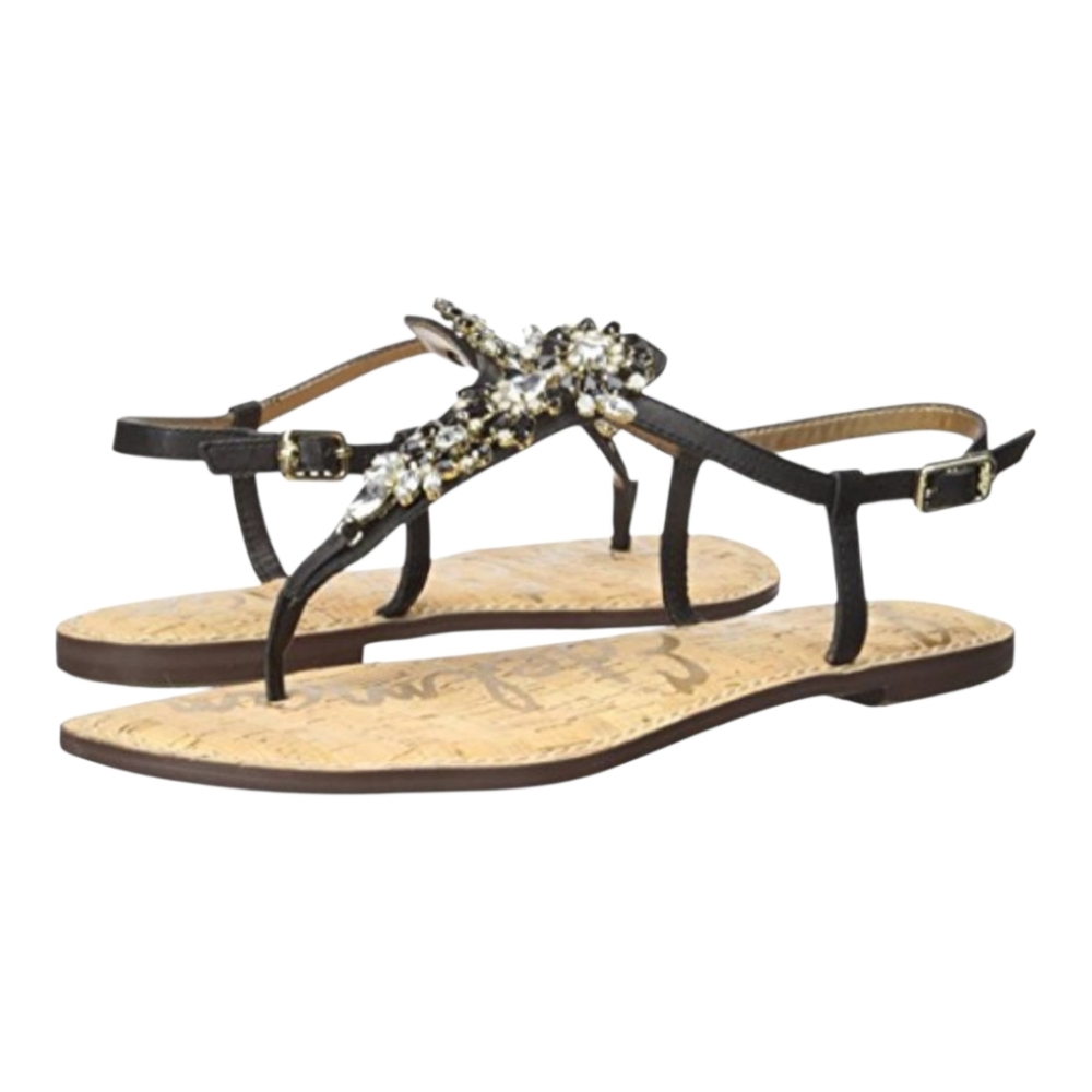 Sam Edelman Gene Jeweled Thong Dress Sandal 8.5